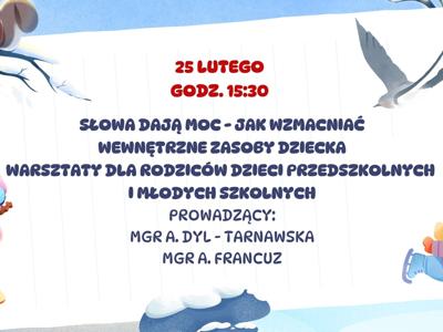 Oferta Poradni za ferie zimowe