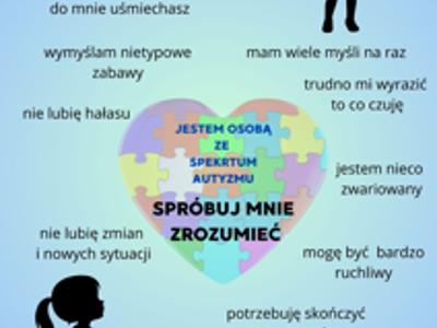 plakat Autyzm