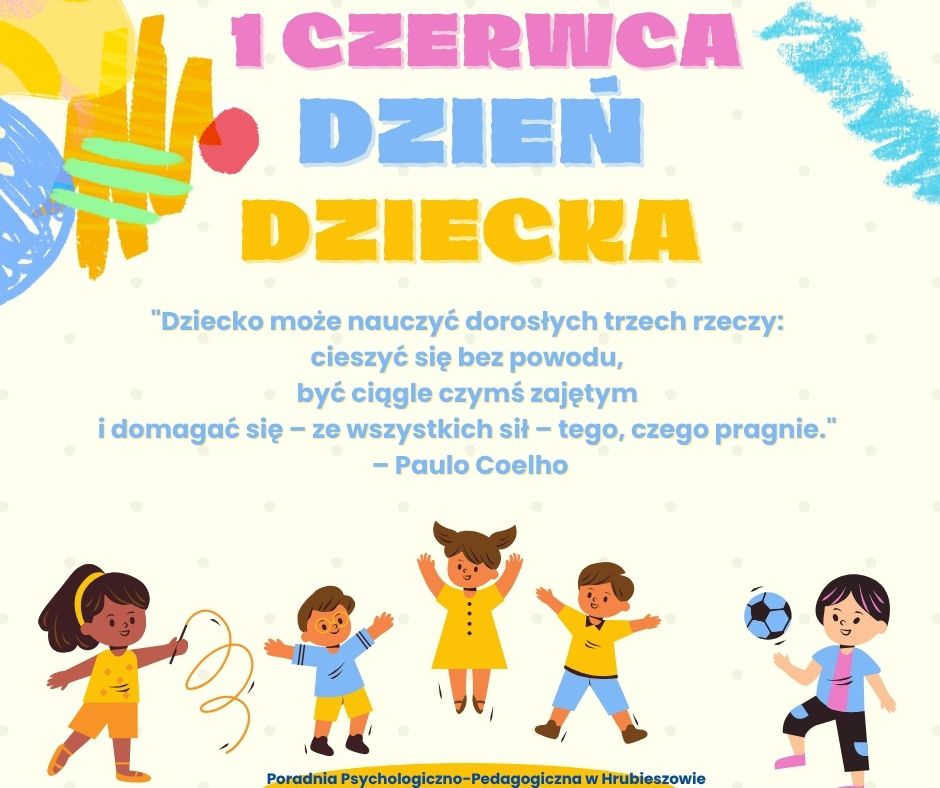 plakat dzień dziecka