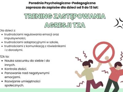 Plakat Trening Zastępowania Agresji