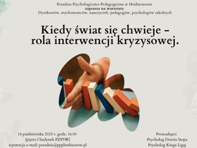 Zaproszenie na warsztaty