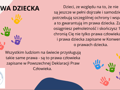 plakat prawa dziecka