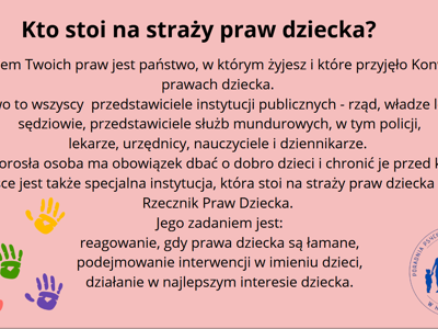 plakat prawa dziecka