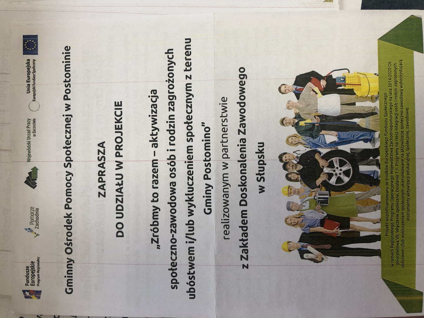 plakat z projektu