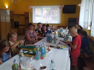 poczęstunek dla uczestników projektu