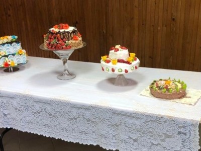Torty upieczone przez uczestnikow projektu
