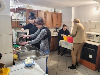 zajęcia kulinarne w ramach zajęć Program Aktywności Lokalnej