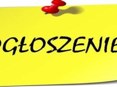 ogłoszenie