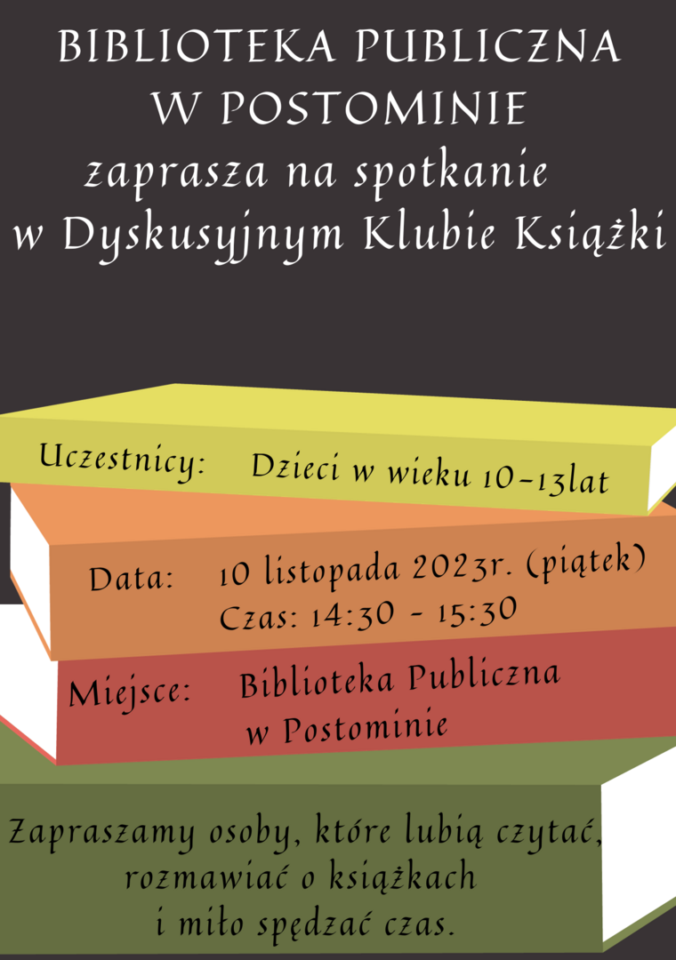 plakat - zaproszenie do DKK