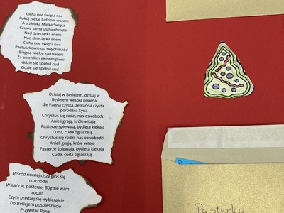świąteczny lapbook