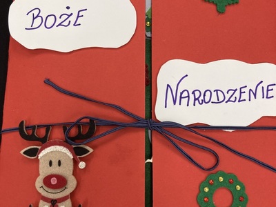 świąteczny lapbook