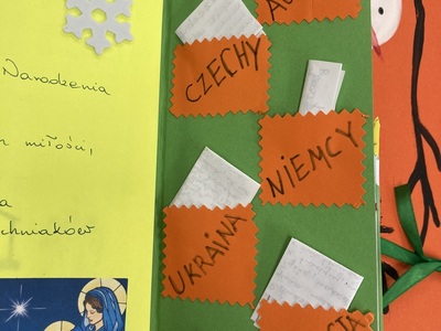 świąteczny lapbook