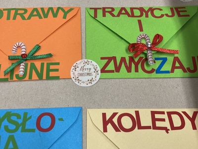 świąteczny lapbook
