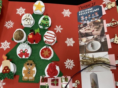 świąteczny lapbook