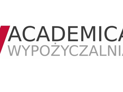 napis ACADEMICA wypożyczalnia