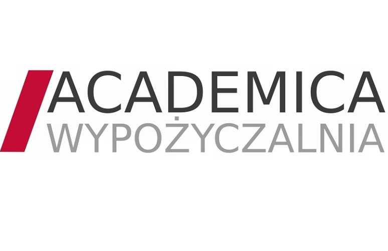napis ACADEMICA wypożyczalnia