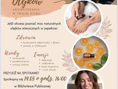 plakat zapraszający na spotkanie