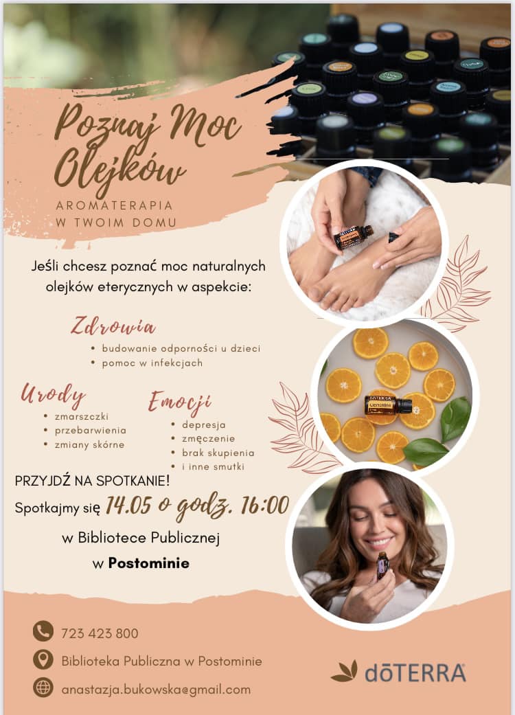 plakat zapraszający na spotkanie