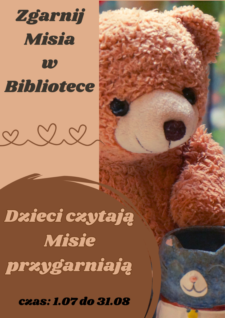 miś plakat