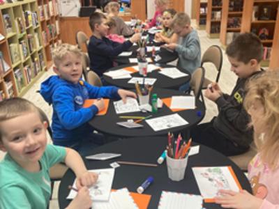 Dkk dla dzieci spotkanie w bibliotece