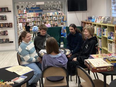 planszówki w bibliotece