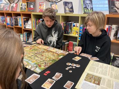 planszówki w bibliotece