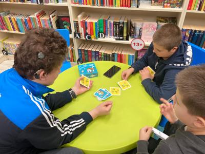 planszówki w bibliotece