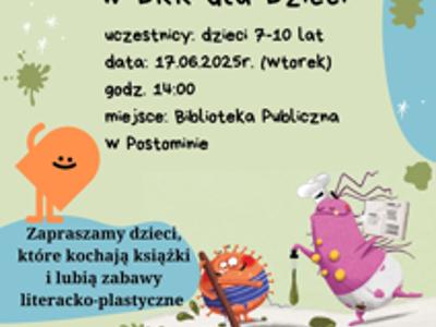 plakat zapraszający na spotkanie w DKK dla Dzieci