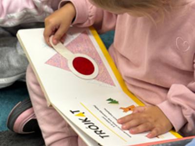 wizyta przedszkolaków w bibliotece