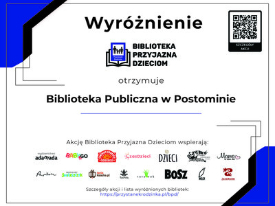 Wyróżnienie dla Biblioteki