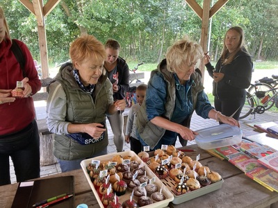 słodki poczęstunek dla uczestników