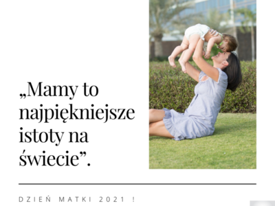 INFOGRAFIKA DZIEŃ MATKI 2021