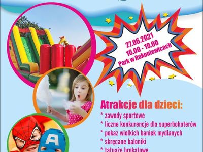 Infografika Festyn Rodzinny Dzień Dobry Wakacje!