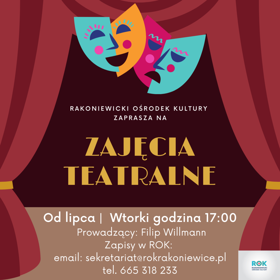 Infografika "Zajęcia teatralne"