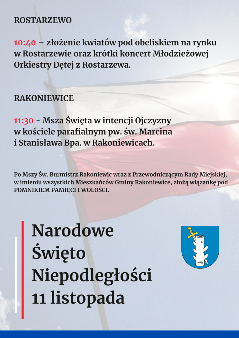Plakat informacyjny