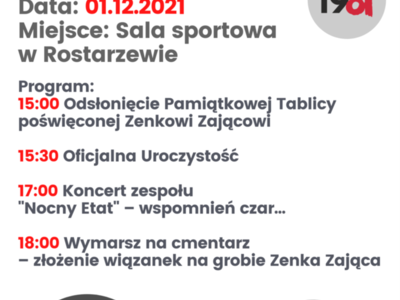 Plakat informacyjny