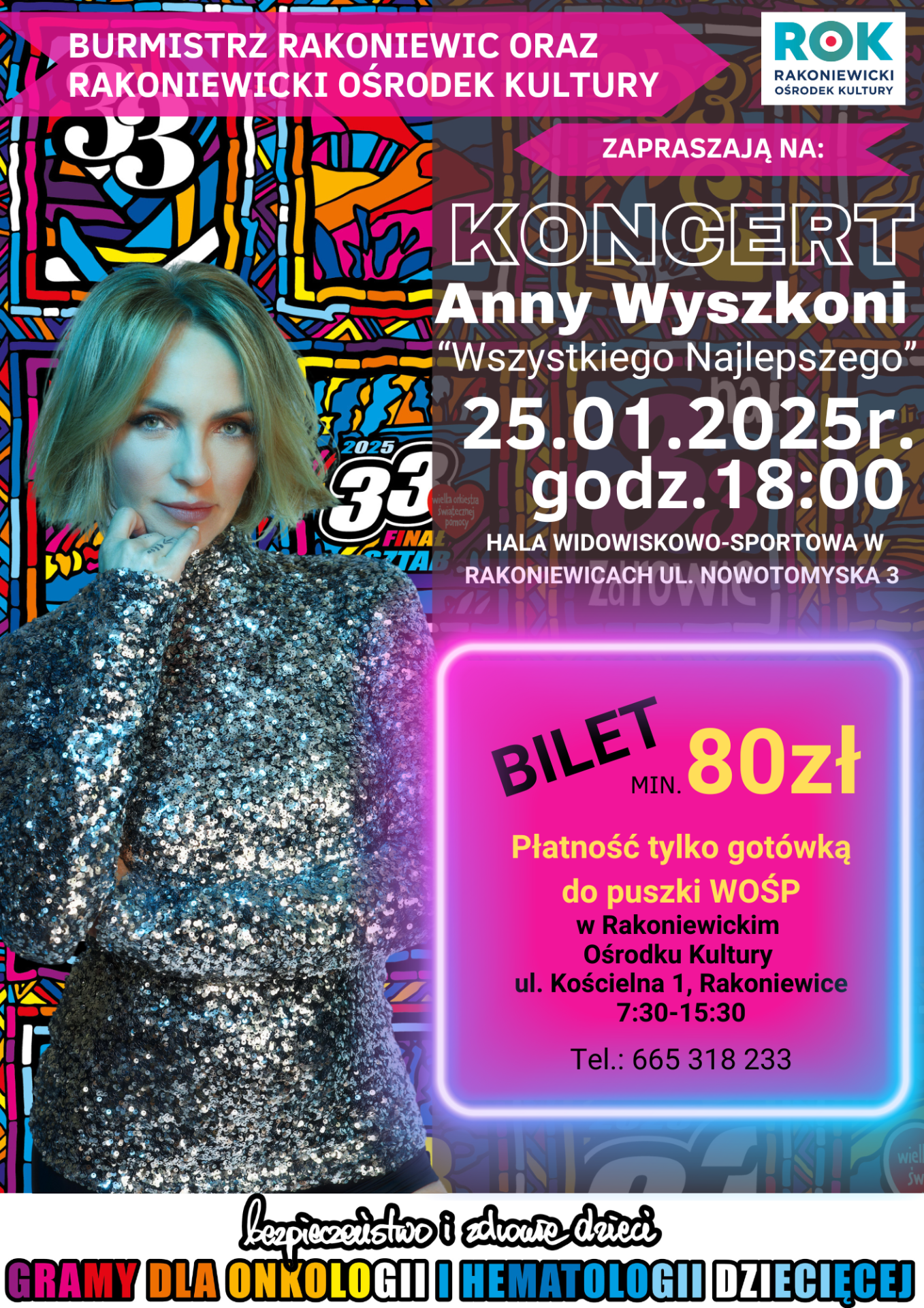 plakat koncertu
