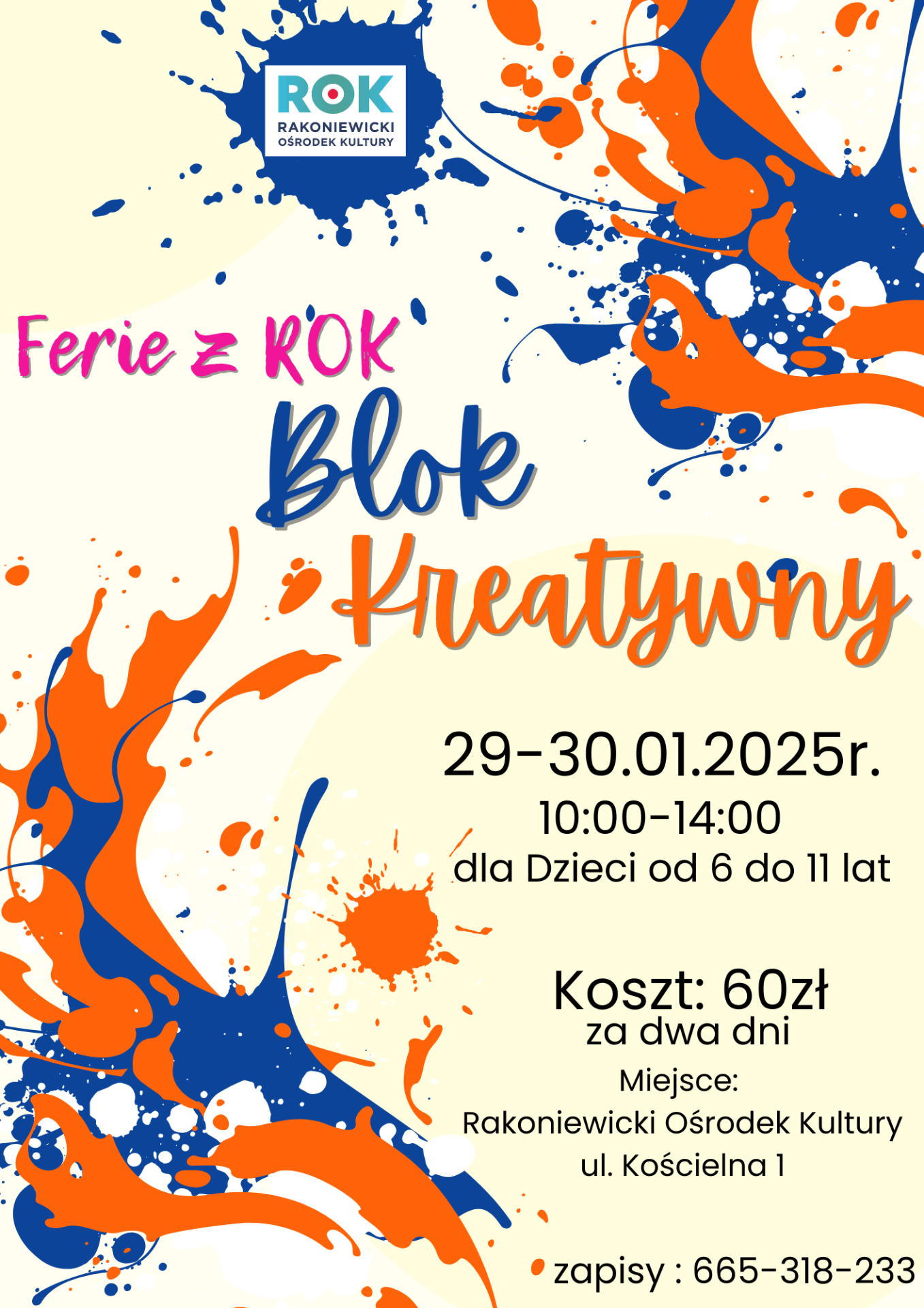 Plakat - Blok Kreatywny