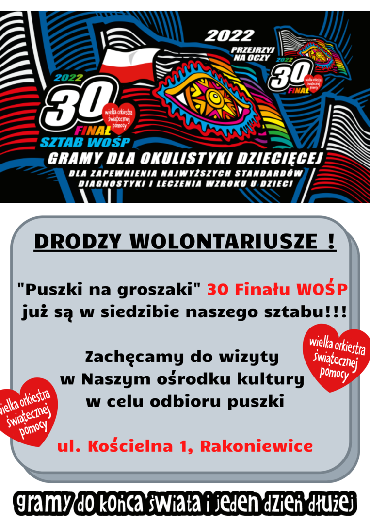 Plakat informacyjny