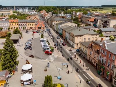 Przejazd motocykli przez Rakoniewice