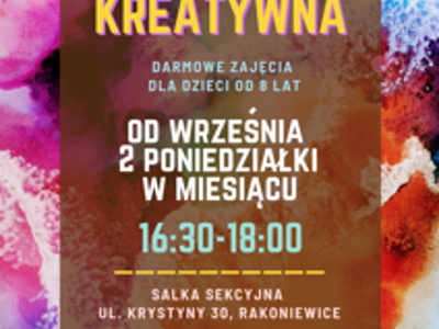 Plakat sekcja kreatywna