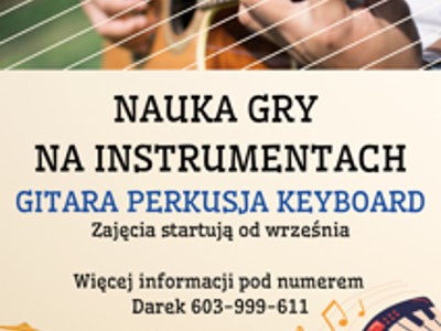 Plakat sekcja Instrumentalna