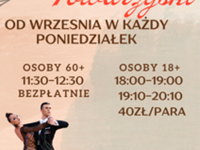 Plakat sekcja Taneczna 