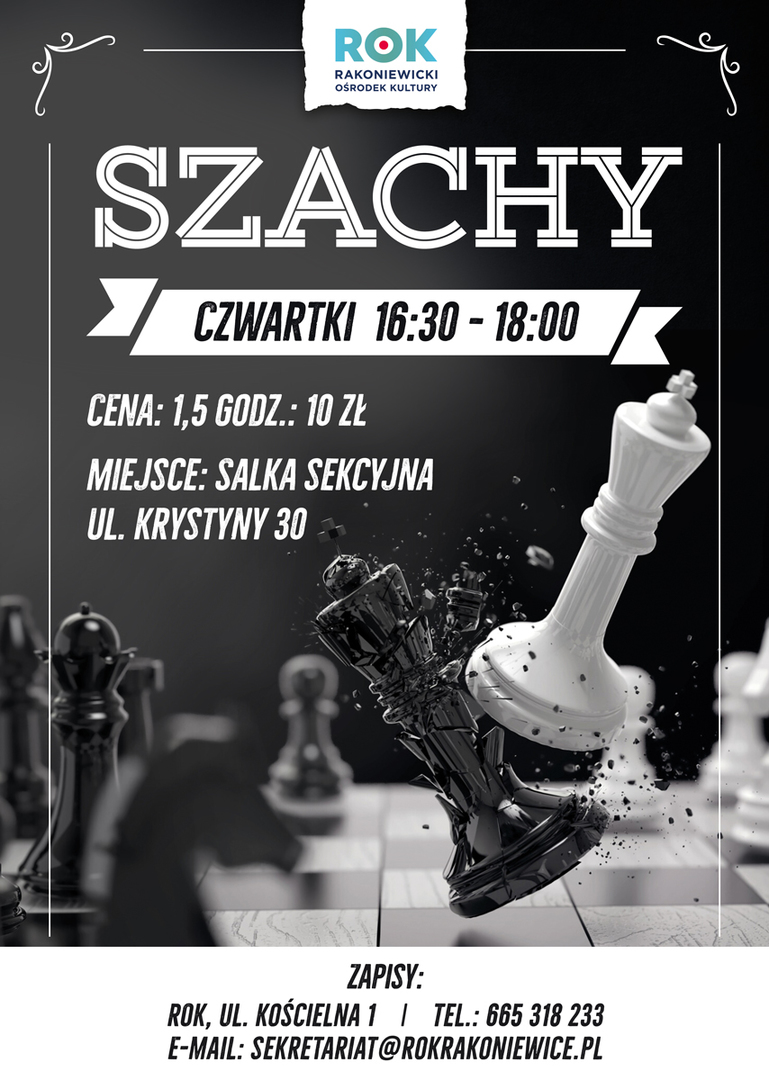 PLAKAT SZACHY