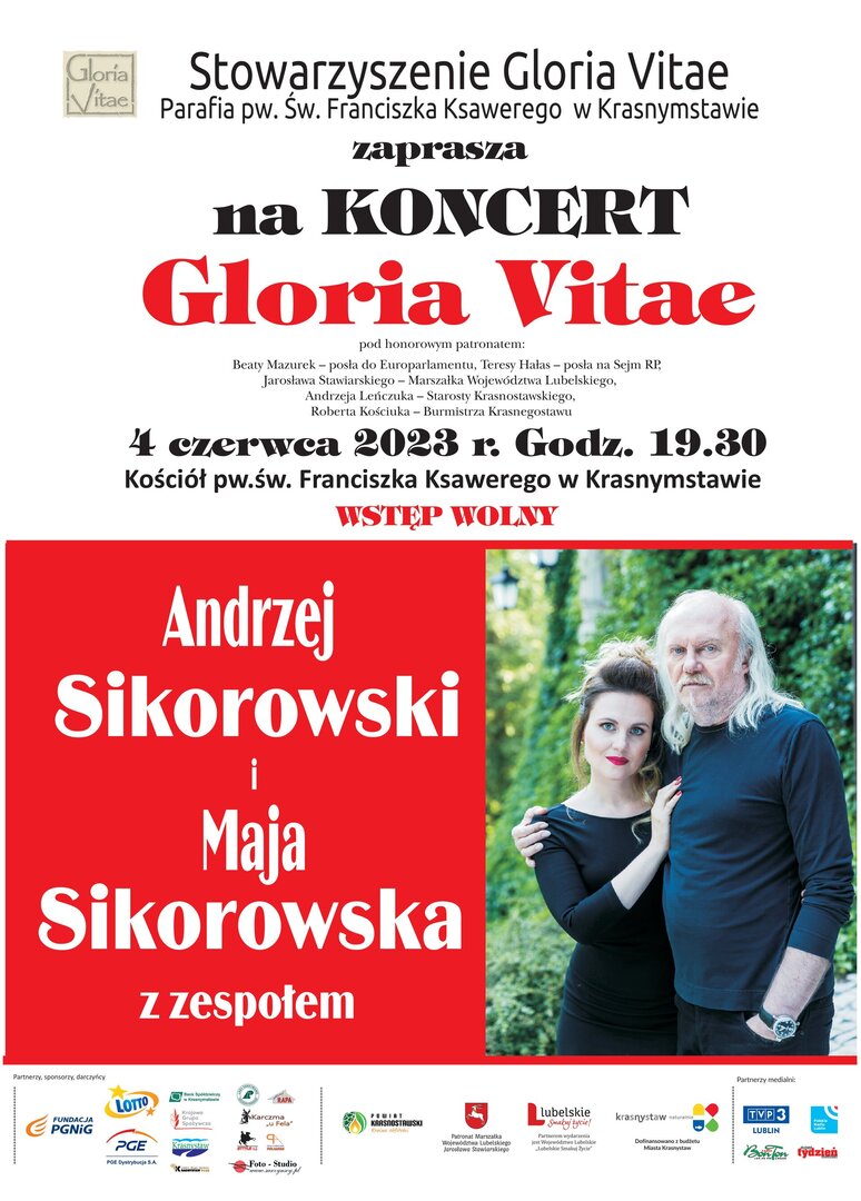 gloria vitae plakat