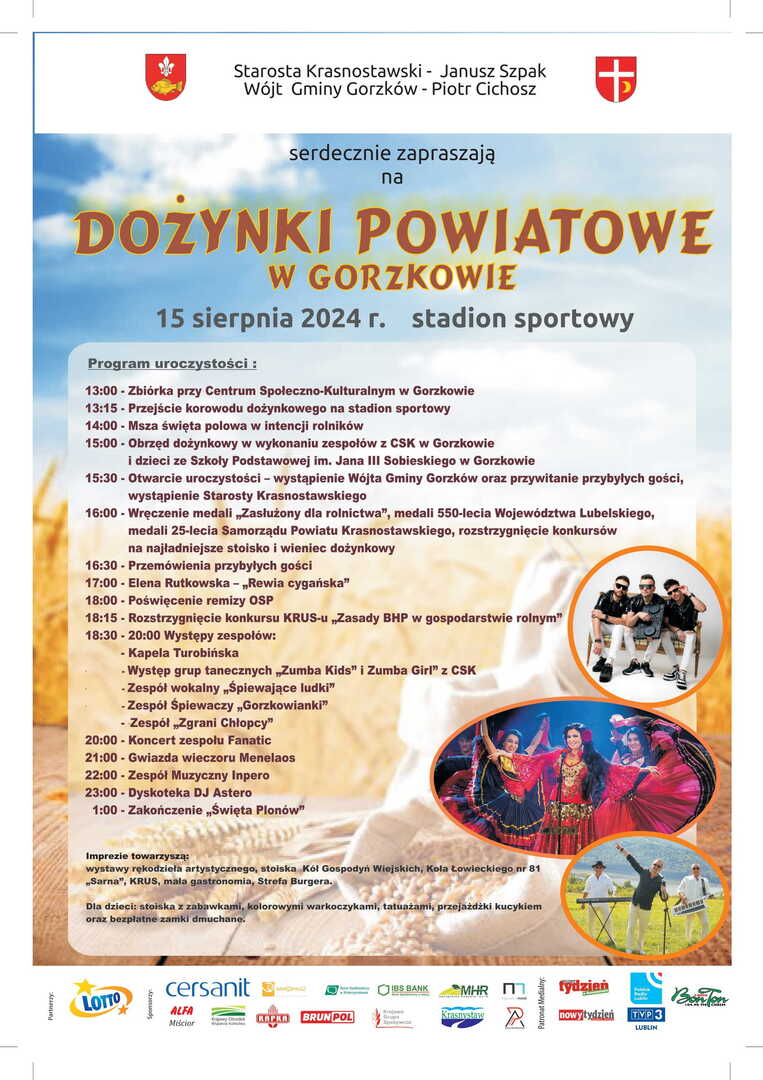 DOŻYNKI POWIATOWE