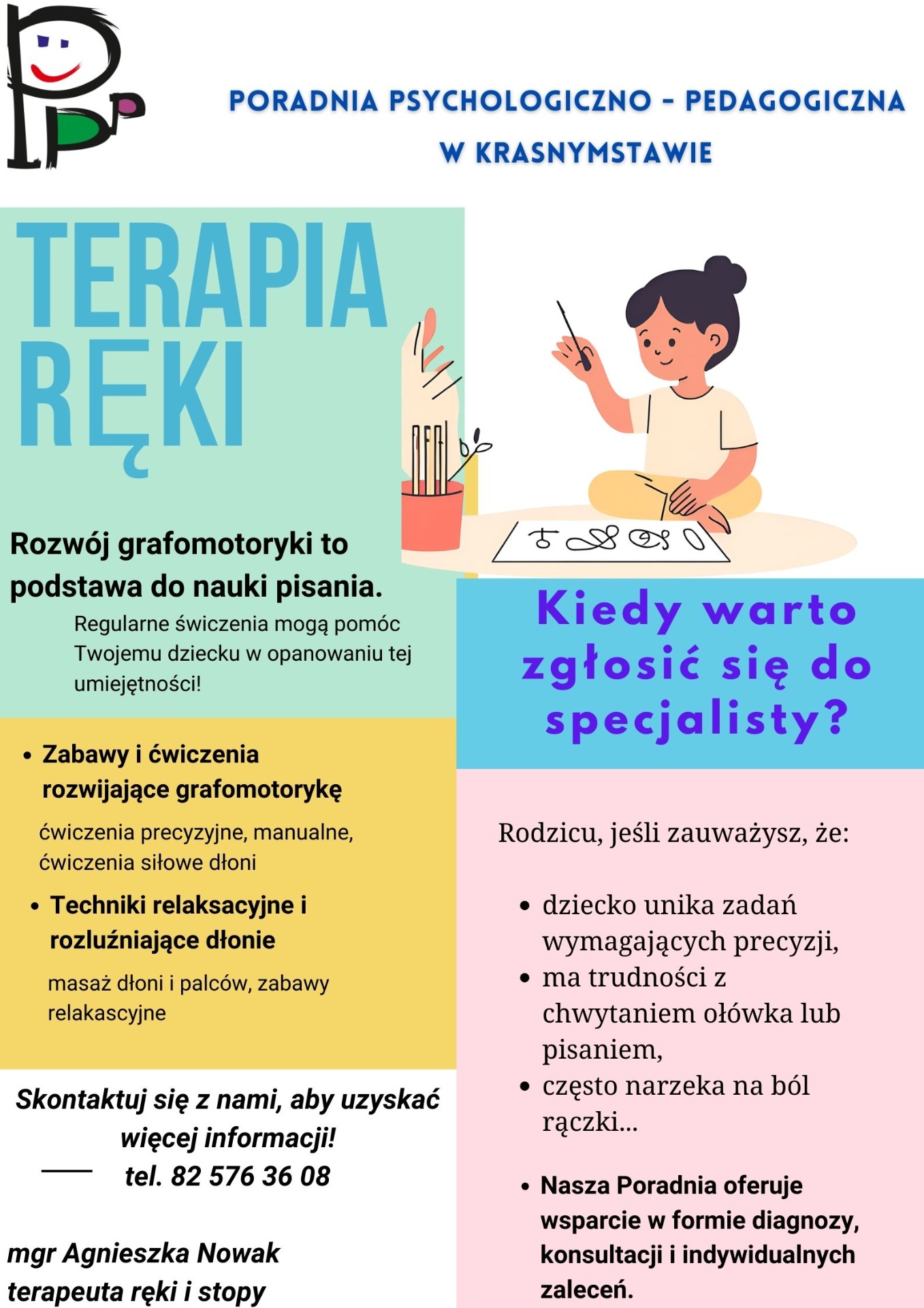 zajęcia terapia ręki