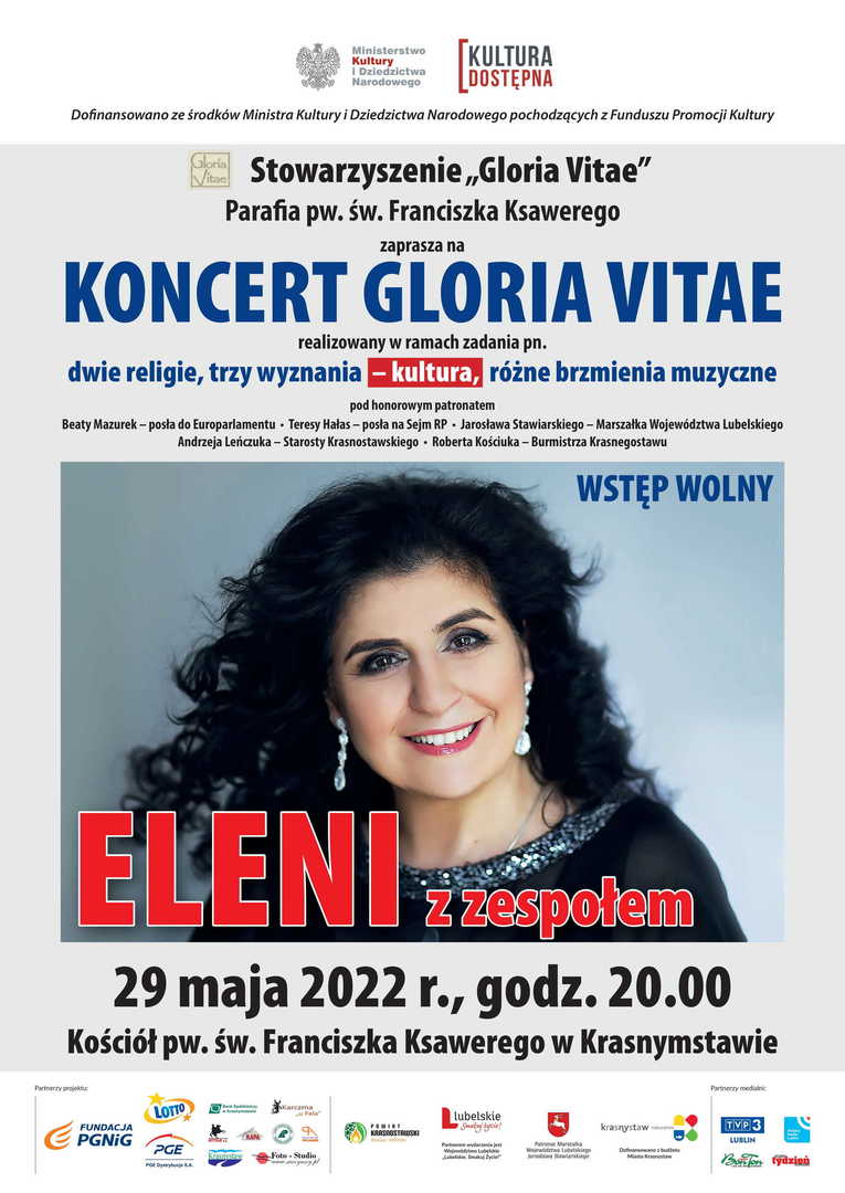 Plakat Gloria Vitae Eleni
