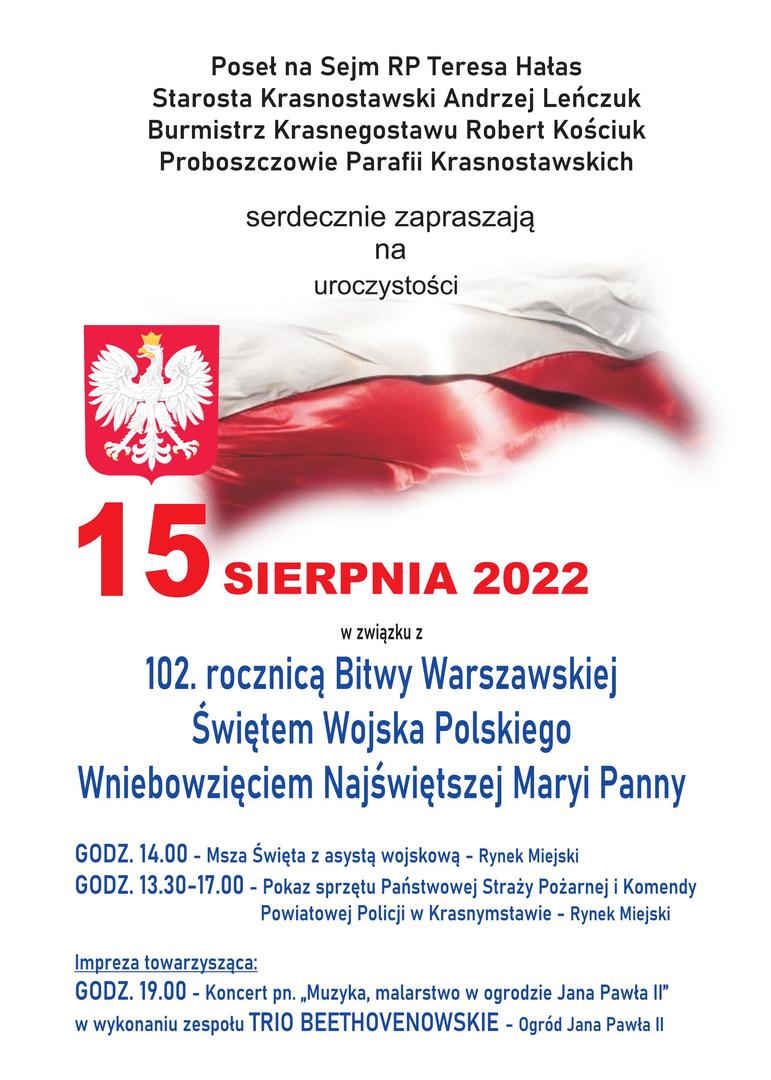 15 sierpnia 2022