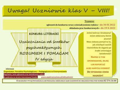 Rozumiem pomagam ogłoszenie